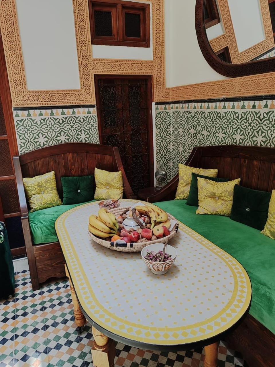 Riad Dar Barae Fès Exteriör bild